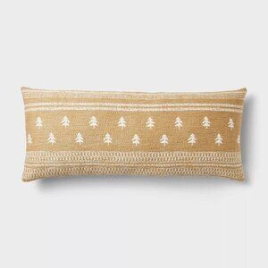 Lumbar Woven Tree‎ Pillow Camel – Threshold Studio McGee, Target Christmas 2023